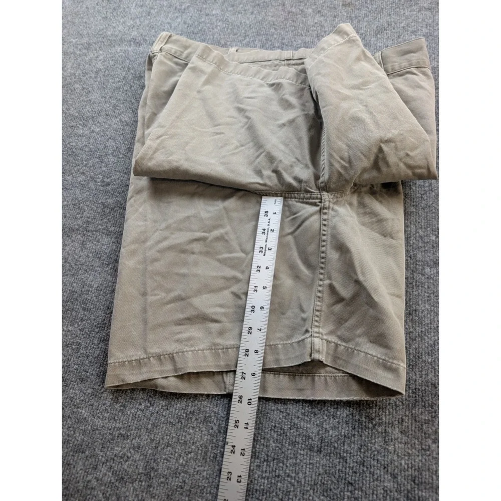 Vintage Polo Ralph Lauren Cargo Shorts Mens 36 Tan Khaki Cotton Y2K 90s Chino